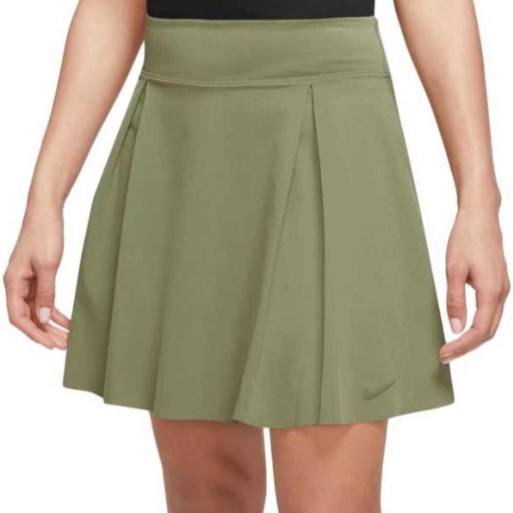 NWT! Nike Dri-FIT Women's Tennis Skirt, Green DB5937 Free Shipping
